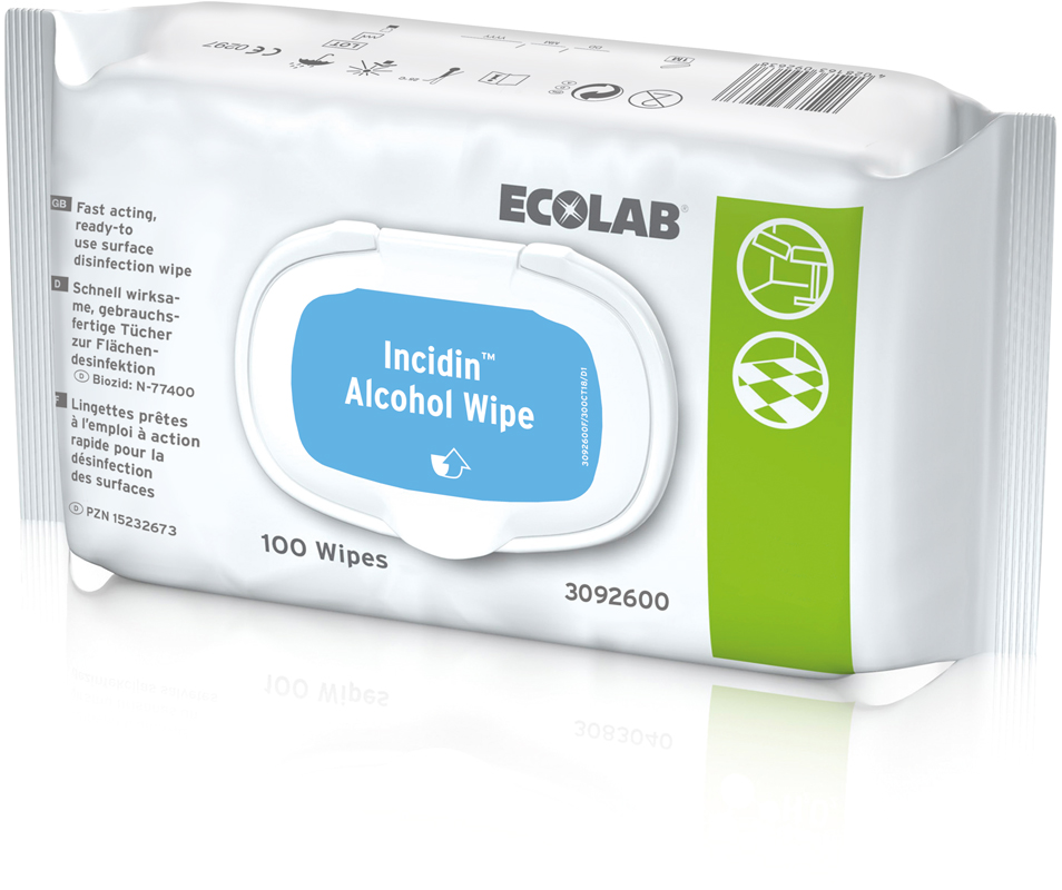 INCIDIN ALCOHOL WIPE 6X100 WIPES