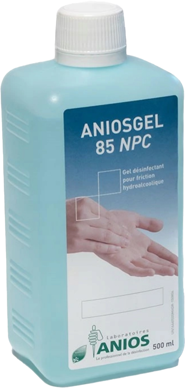 ANIOSGEL 85 NPC 12X500ML CS BLEU
