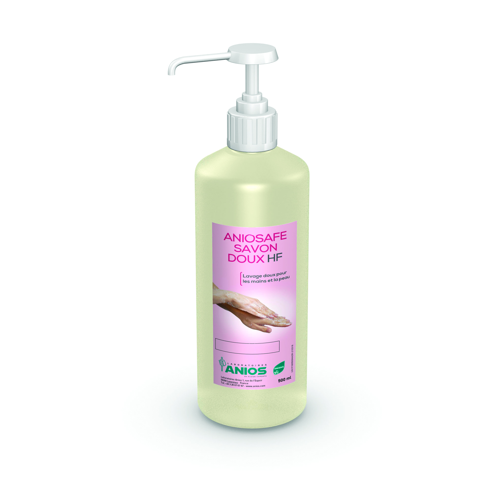 ANIOSAFE SAVON DOUX HF 12X500ML