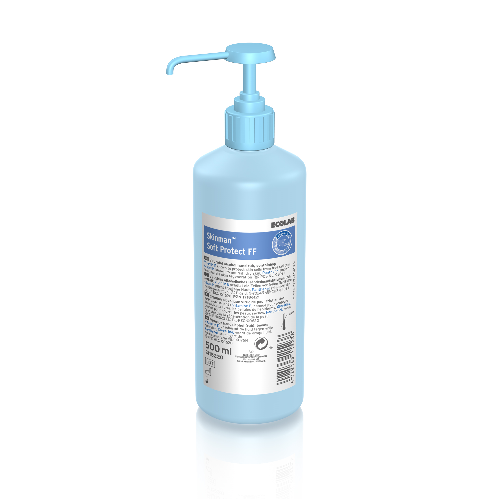 SKINMAN SOFT PROTECT FF 12X500ML