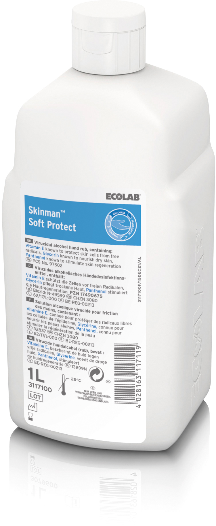 SKINMAN SOFT PROTECT 12X1L
