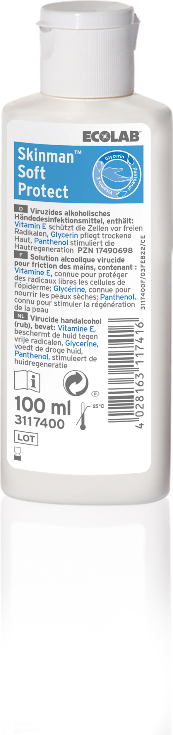 SKINMAN SOFT PROTECT 50X100ML