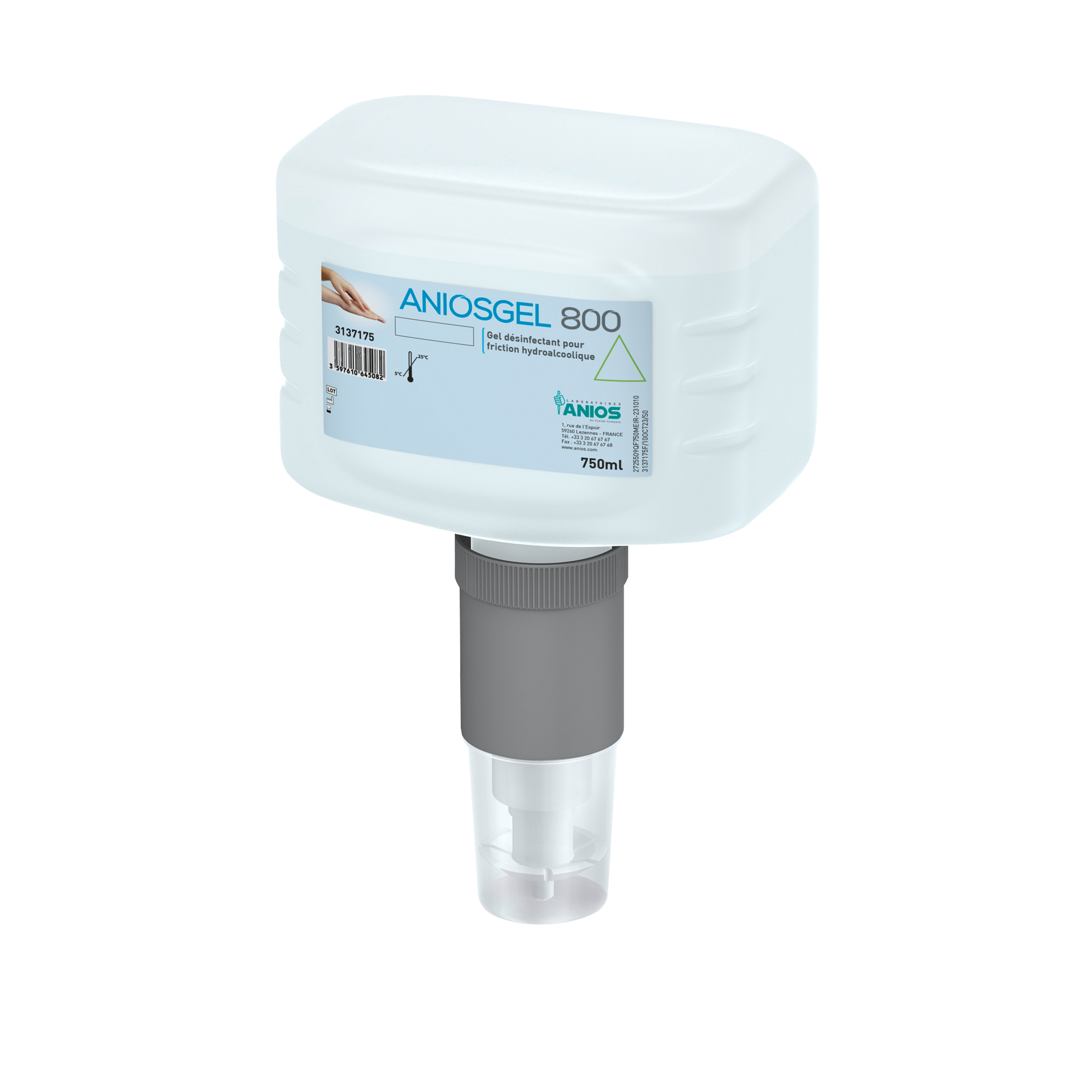 ANIOSGEL 800 6X750ML NEXA