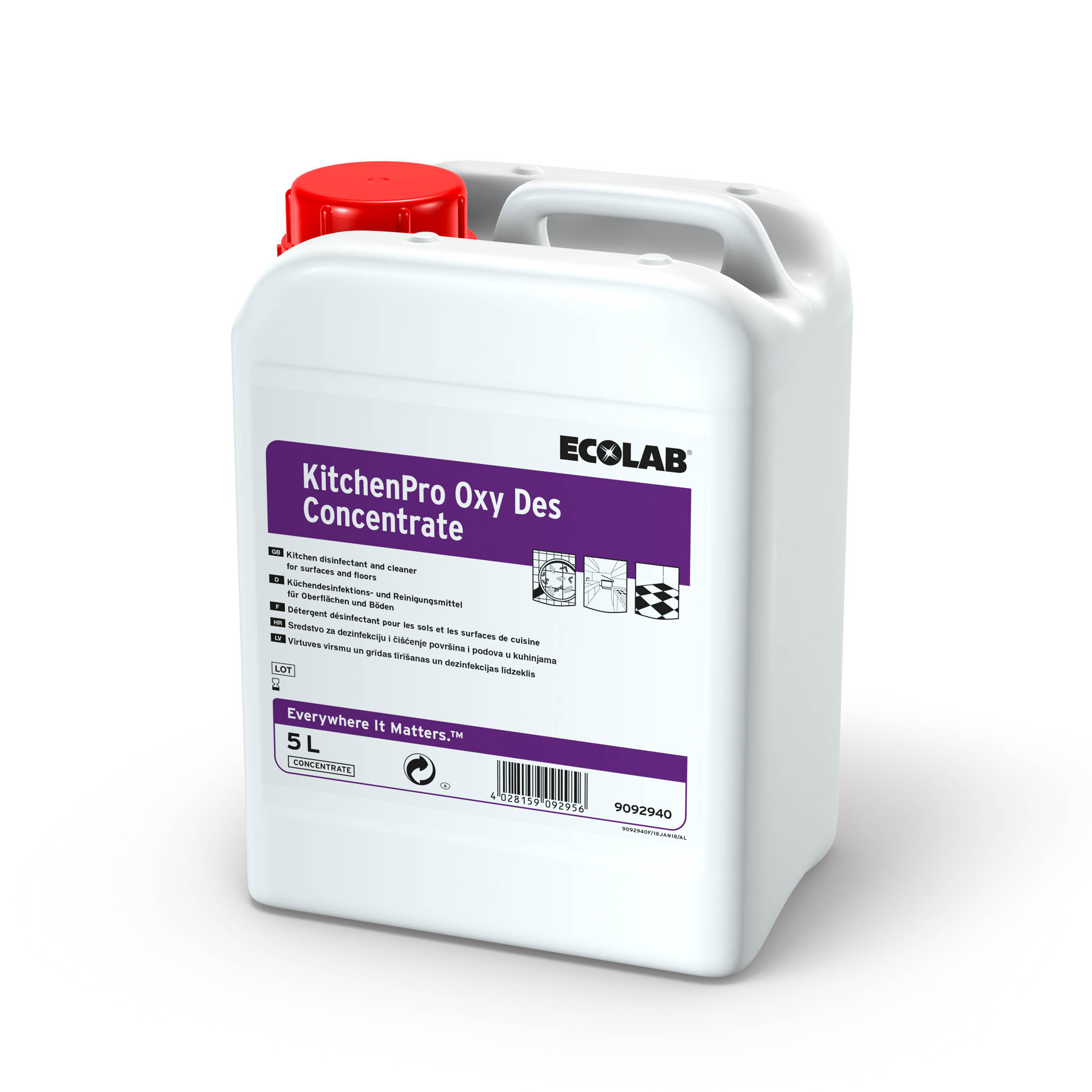 KITCHENPRO OXY DES CONCENTRATE 2X5L