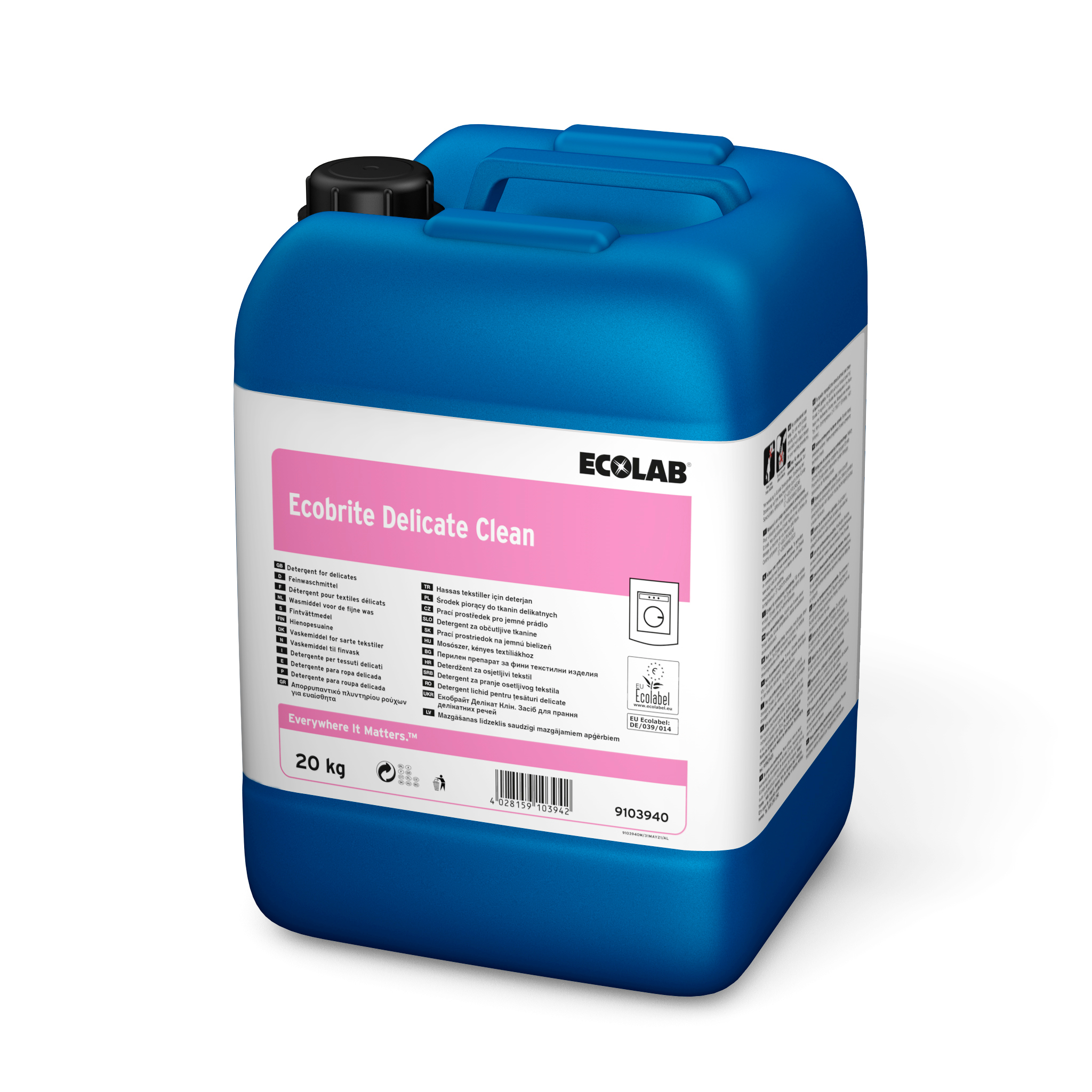 ECOBRITE DELICATE CLEAN 20KG
