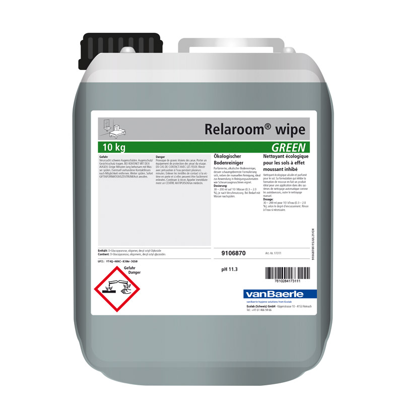 Relaroom wipe 10 kg
