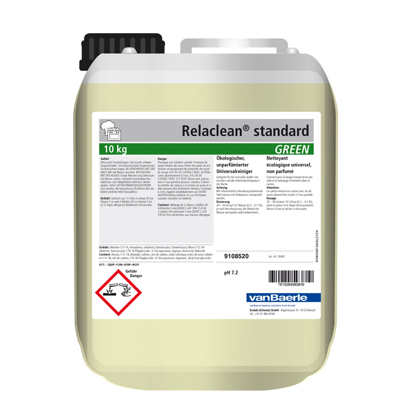 Relaclean standard 10 kg